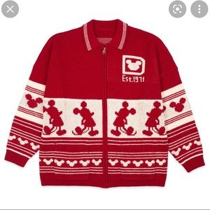 - ISO!!!! DISNEY WORLD CHRISTMAS SPIRIT JERSEY CARDIGAN